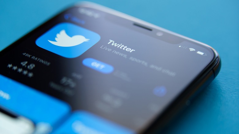 Twitter on iPhone