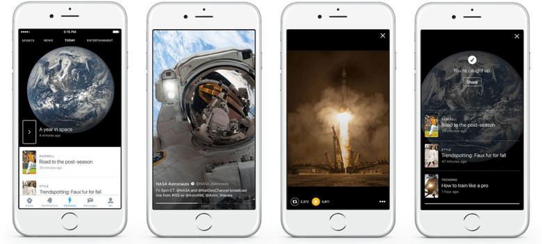 Twitter Moments debuts for curating tweets, topics, and events