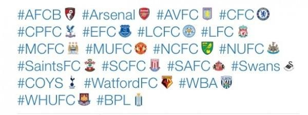 Twitter rolls out emoji for Premier League kickoff