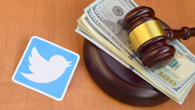 Twitter gavel money