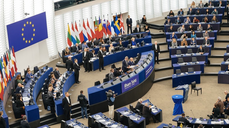 Eu parliament session