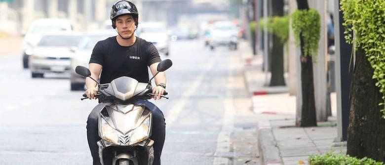 Uber is launching a motorcycle-hailing service