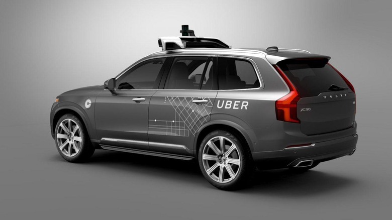 uber self driving car