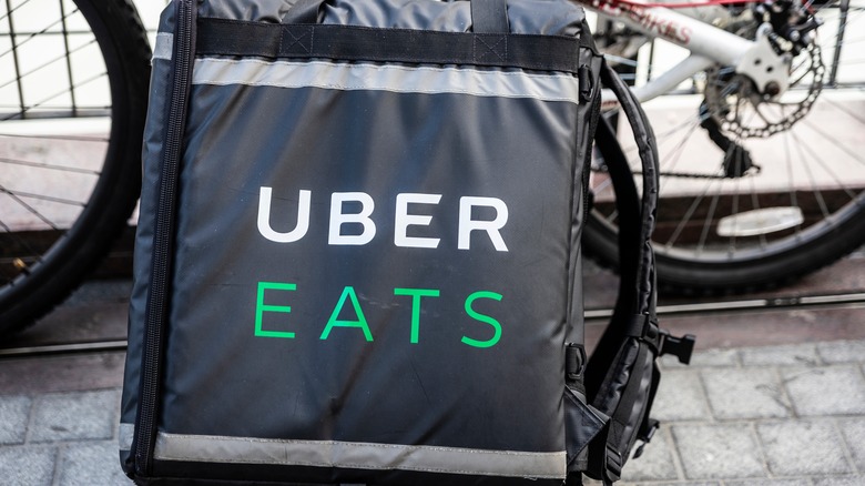 Uber Eats delivery bag
