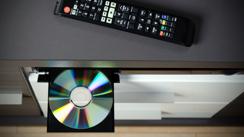 A Blu-ray player