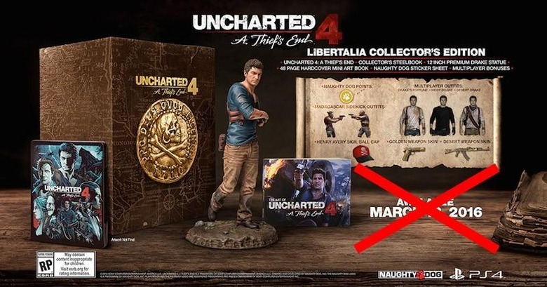 Uncharted 4 Delayed Until 2016
