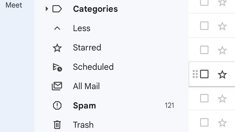 web gmail screenshot including All Mail option
