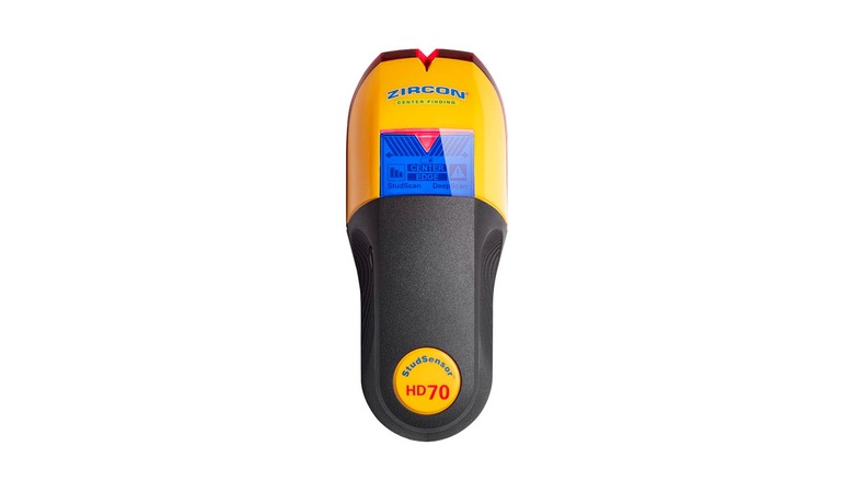 The Zircon HD70 Stud Finder on a white background