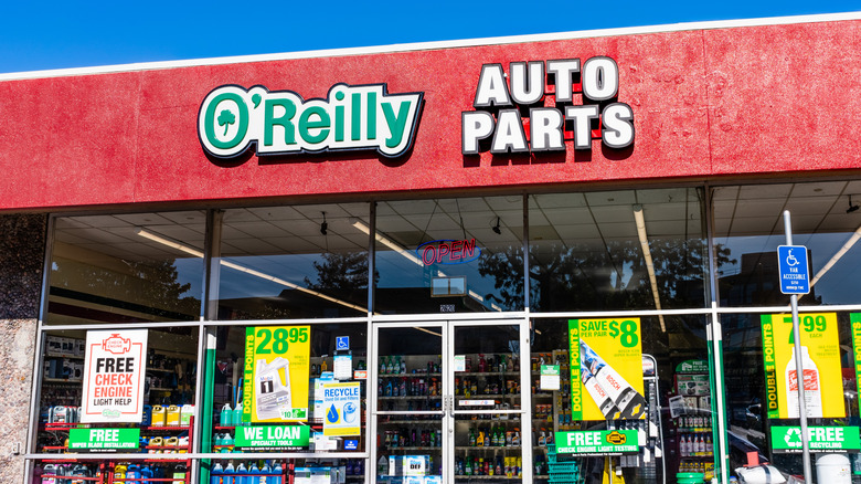O'Reilly Auto Parts storefront