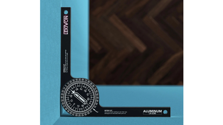Lexivon Aluminum Miter Saw Protractor