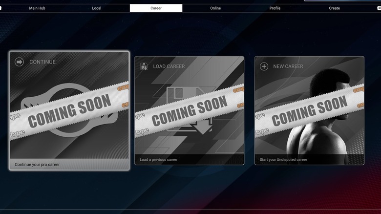 The locked career screens