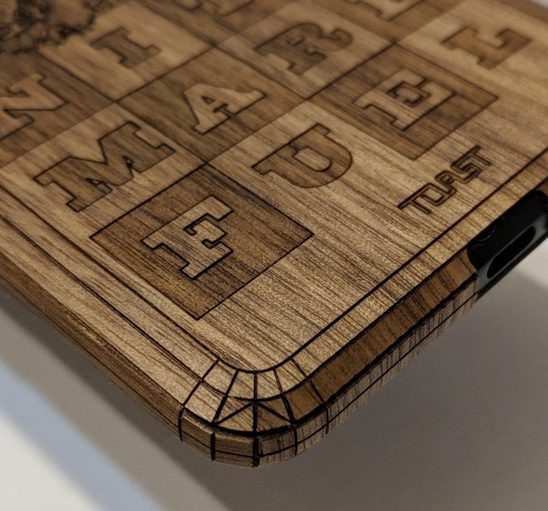 Custom Wood Tablet Covers - Toast