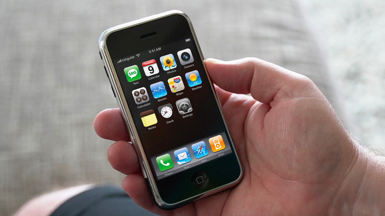 Using first generation iPhone