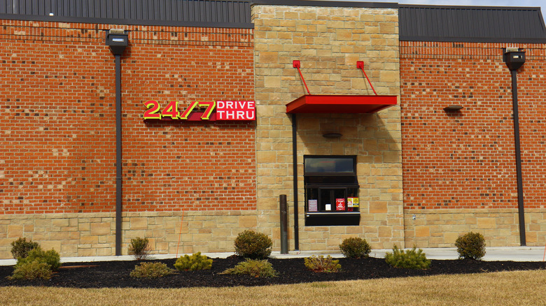 A Sheetz drive-through open 24 hours a day