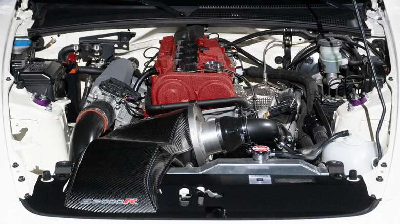 Evasive Motorsports S2000R engine bay