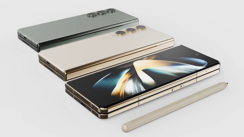 Samsung Galaxy Z Fold 5 render