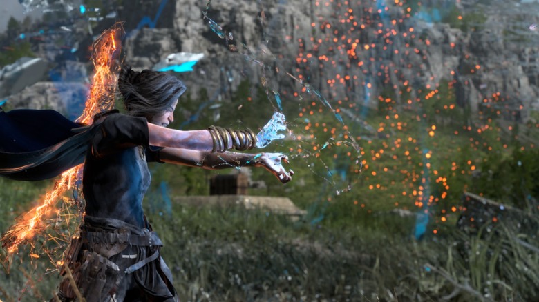 forspoken frey magic combat