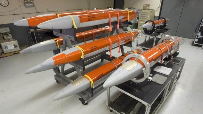 Prototype MALD decoys created during the program's development
