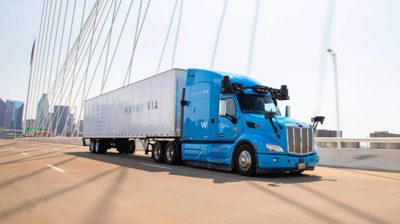 Waymo Via truck