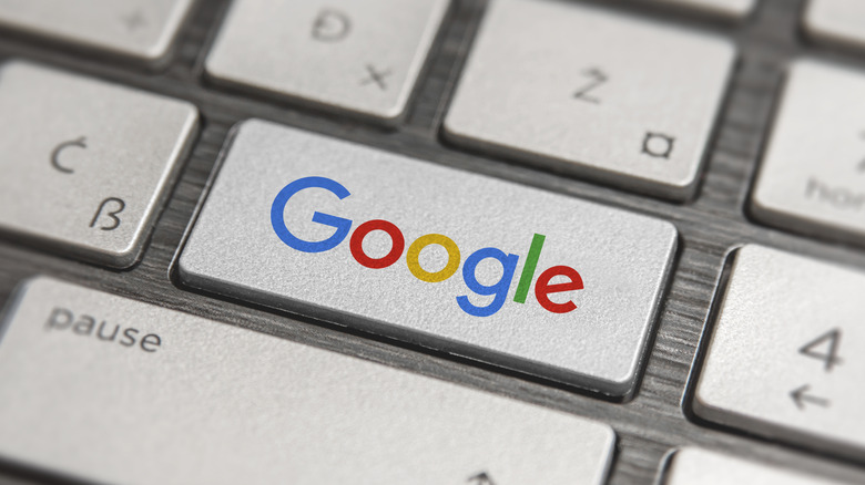 Google logo keyboard