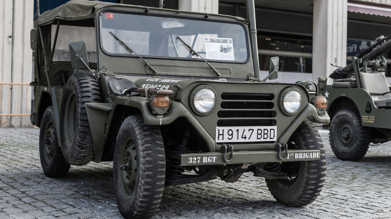A classic Ford M151 Mutt