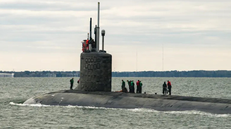 The USS New Jersey submarine
