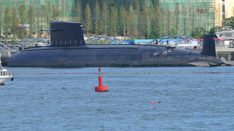 Long March 1 nuclear submarine at the Chinese Naval Museum in Qingdao