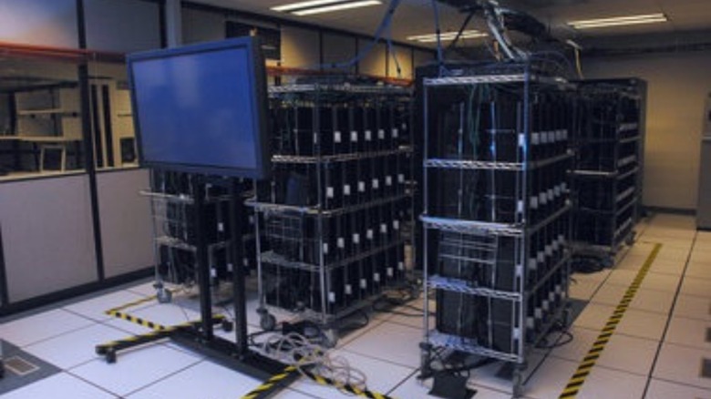 The Condor Cluster supercomputer composed of PlayStation 3s