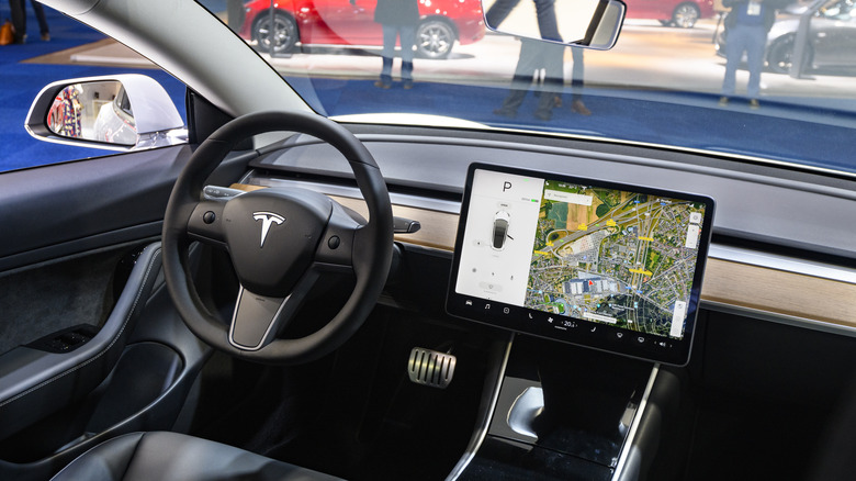 Tesla Model Y interior