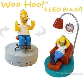 Homer Simpson Lamp and Hub