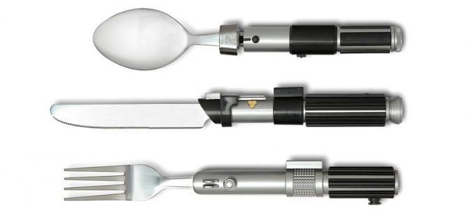 'Use the fork, Luke' with these Star Wars eating utensils