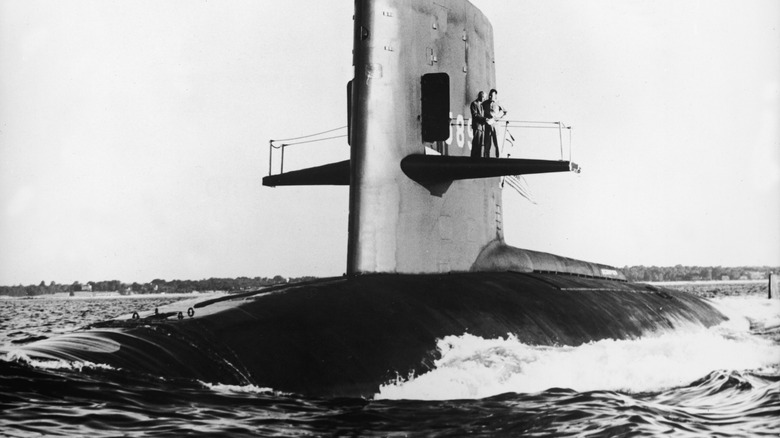 USS Scorpion maiden voyage