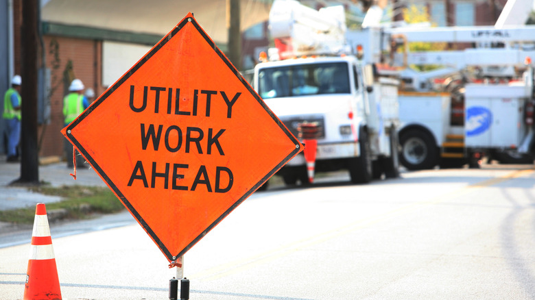 Virginia power company workers restoring electricity to Houston after Hurricane Ike.