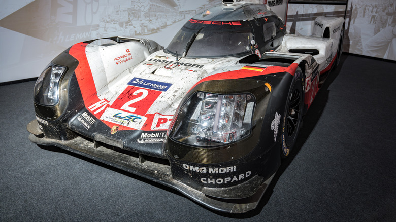Porsche 919 Hybrid on display