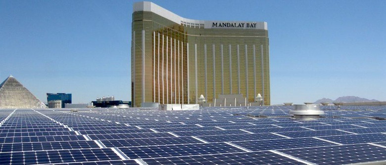 Vegas' Mandalay Bay now hosts largest rooftop solar array in US