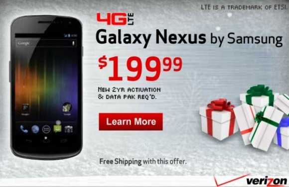 Galaxy sales nexus lte