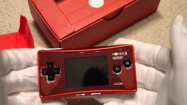 The Game Boy Micro Mother 3 Console