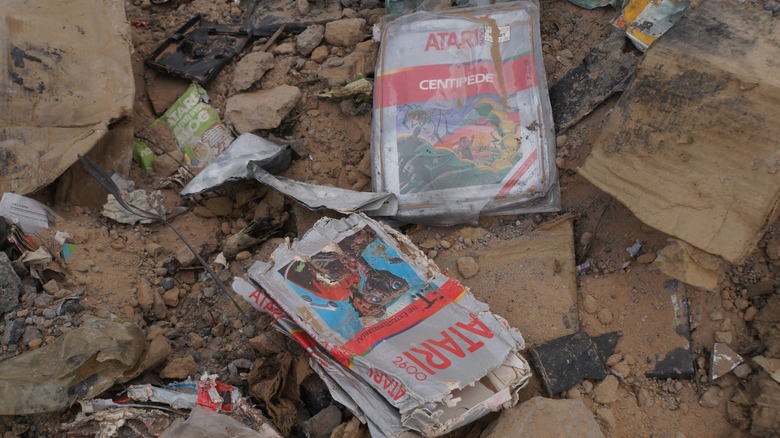 Copies of "E.T." and "Centipede" recovered from the Atari New Mexico landfill