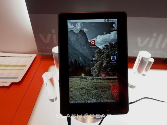 Viliv X7 y X10: Nuevas Tablets Android #CES