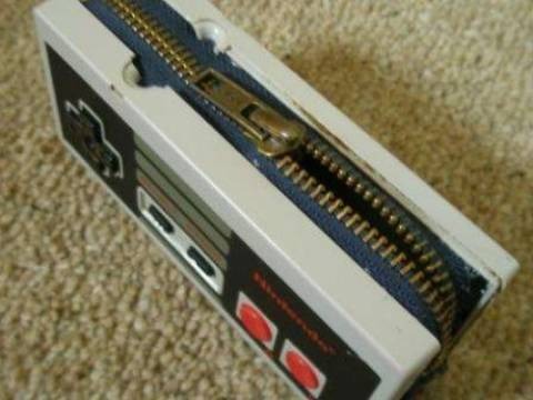 NES controller wallet