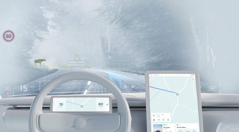 Volvo Wants To Make The Whole Windshield A Smart AR Display