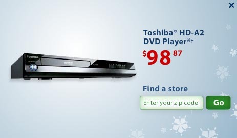 HD-A2 Walmart deal