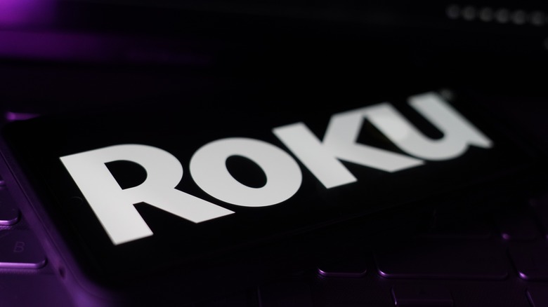Picture displaying Roku logo