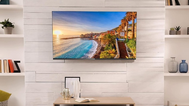 Impecca LED TV mounted on wall