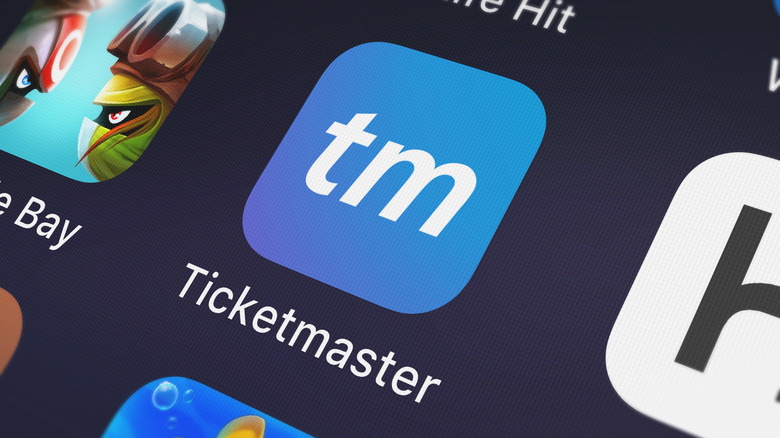 Ticketmaster app iPhone