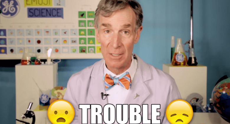 Watch Bill Nye explain climate change in 90 seconds using emoji