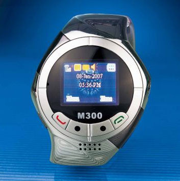 SMS Technology Australia M300 watch cellphone