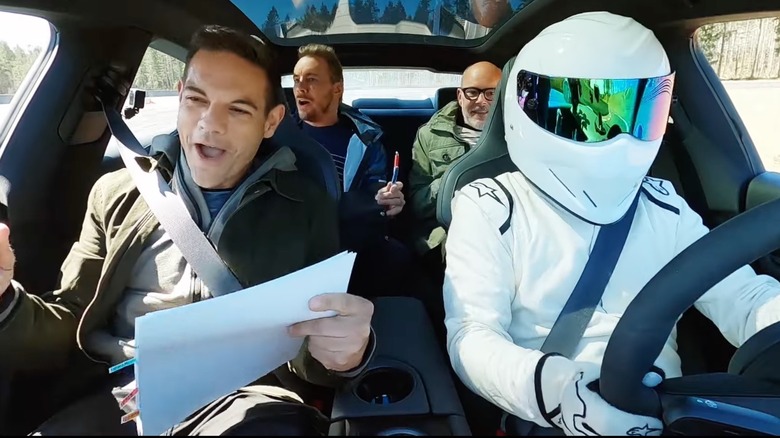 Screenshot from season 2 episode 2 of Top Gear America 