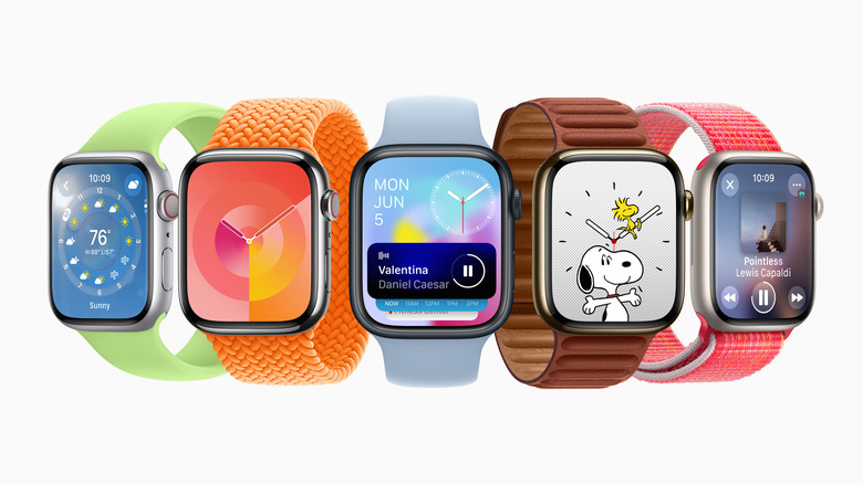 Apple Watch with watchOS 10