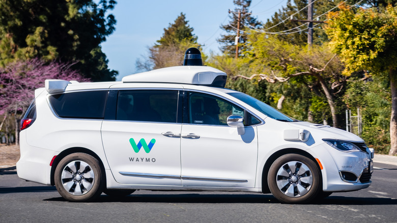 Waymo self-driving car